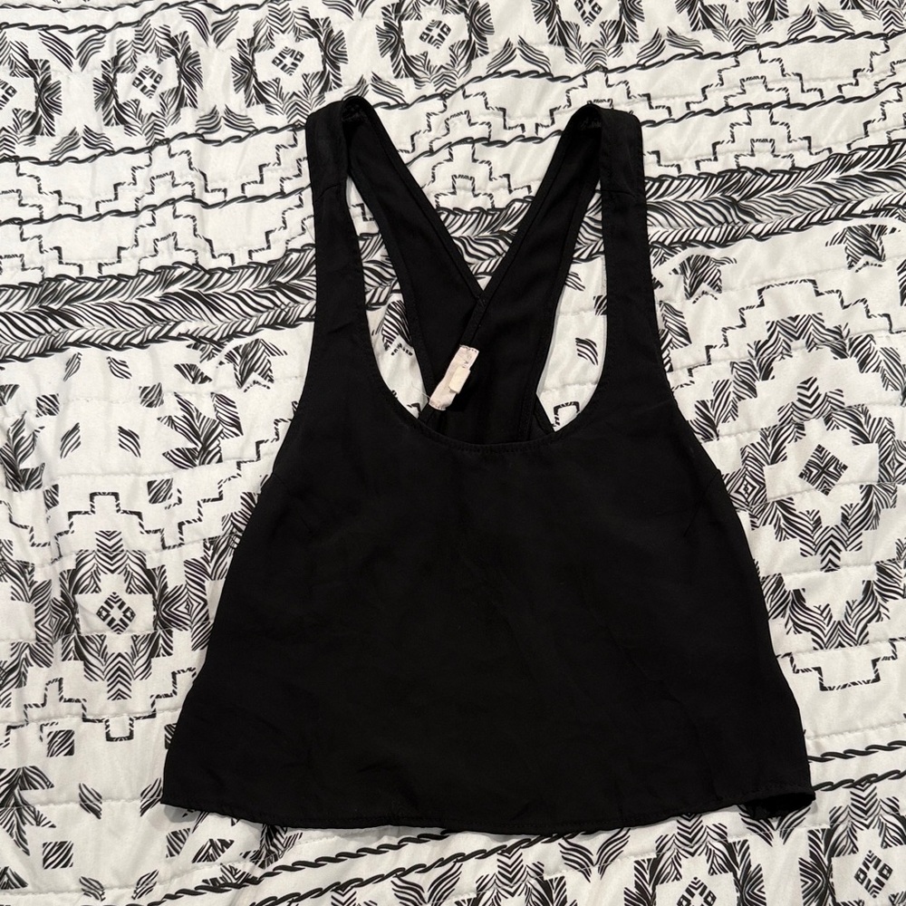 Black Women's Crop Top